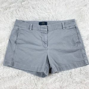 J. Crew Gray Chino Shorts